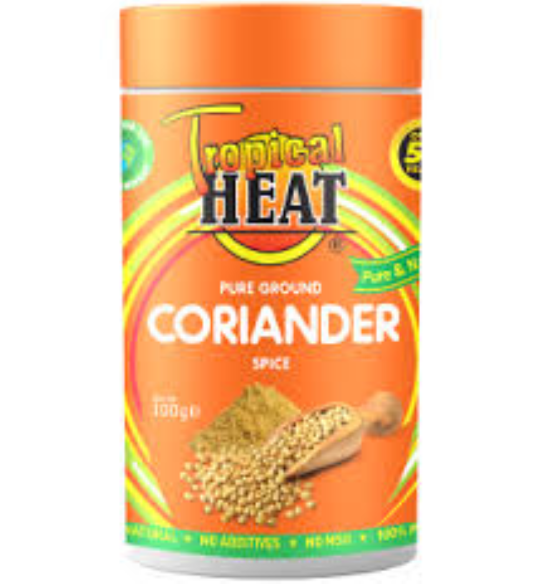 TROPICAL HEAT CORIANDER GROUND 45G JAR